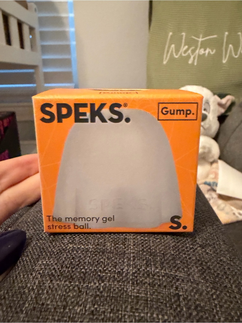 SPEKS Ghost Gump Halloween Memory Gel Stress Ball NEW 👻